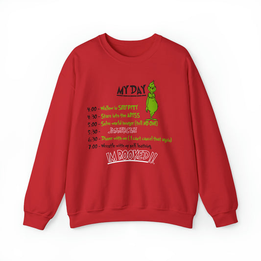 THE GRINCH MY DAY: Unisex Heavy Blend™ Crewneck Sweatshirt