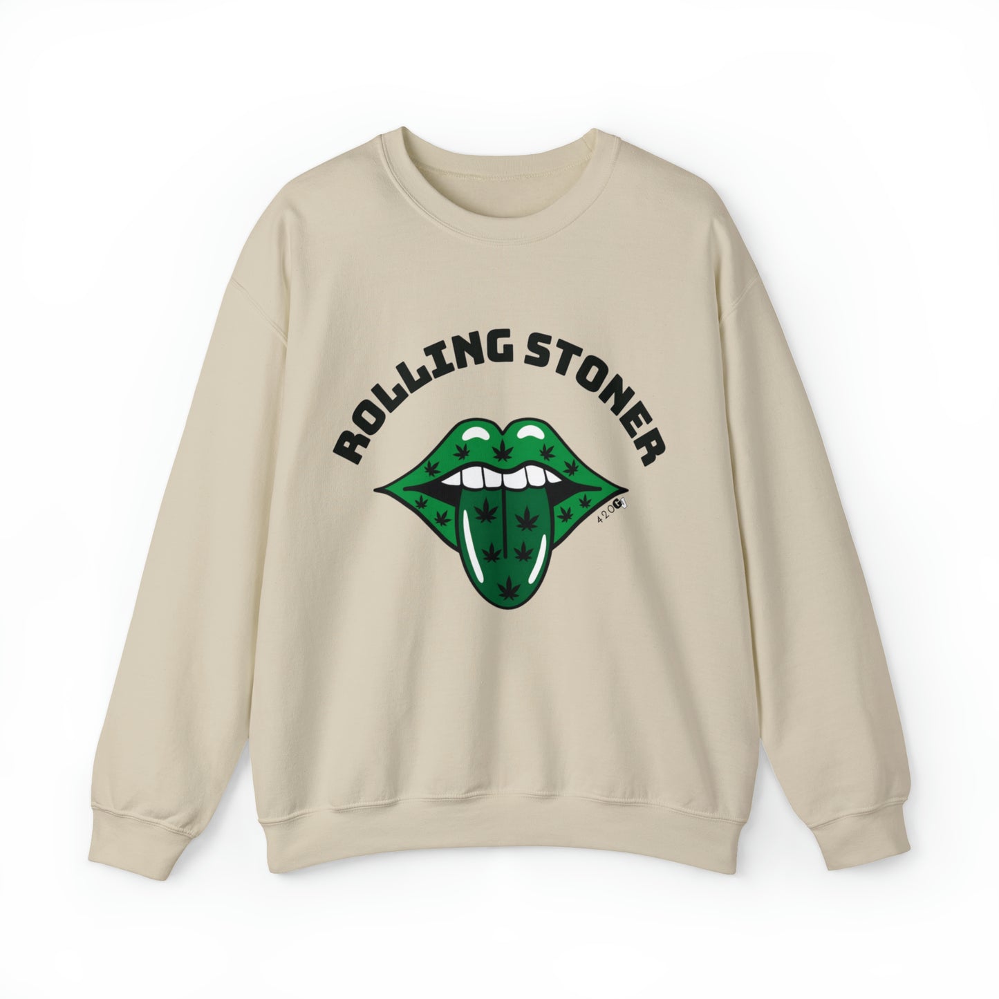 ROLLING STONER: Unisex Heavy Blend™ Crewneck Sweatshirt