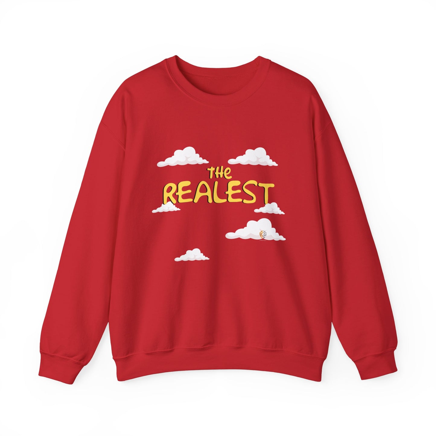 THE REALEST: Unisex Heavy Blend™ Crewneck Sweatshirt