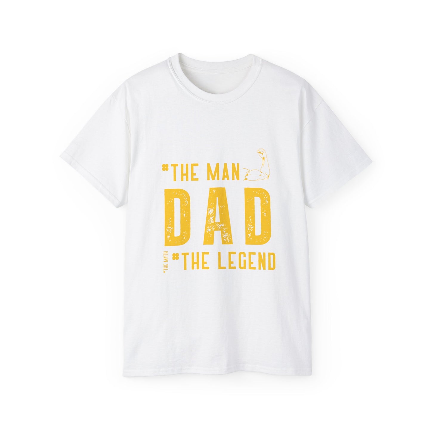 THE MAN YELLOW: Unisex Ultra Cotton Tee