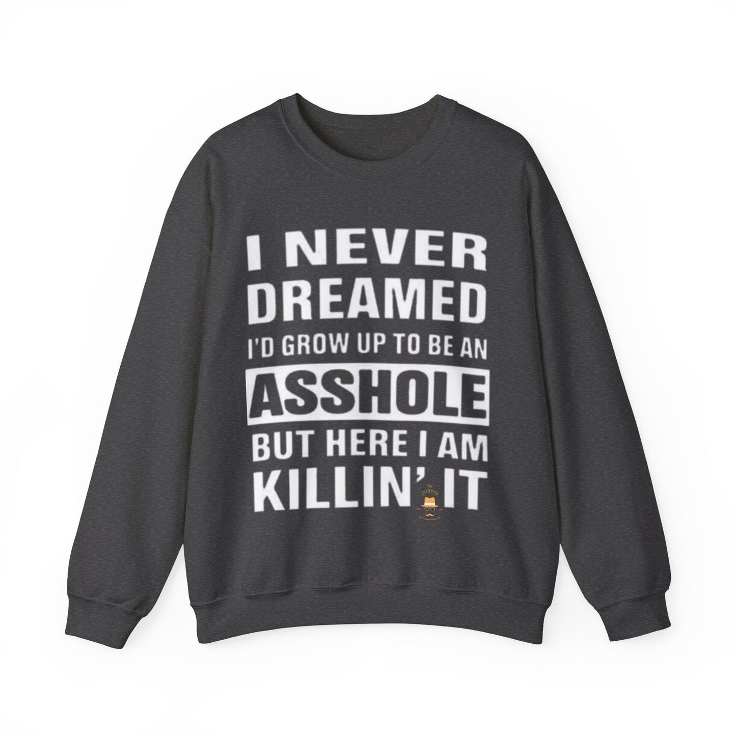 NEVER DREAMED: Unisex Heavy Blend™ Crewneck Sweatshirt