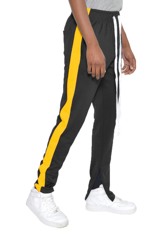 SLIM STRIPE DESIGN TRACK PANT JOGGERS